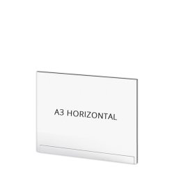 Acrylic Pocket Frame, Horizontal, For Crowd Barrier