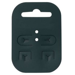 Earring display stand - 100 pcs - BLACK