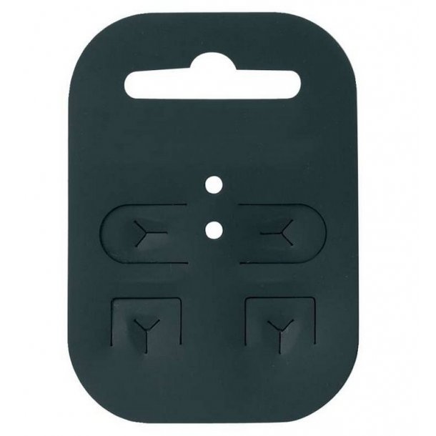 Earring display stand - 100 pcs - BLACK