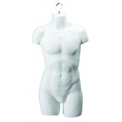 Torso - Hanging torso without back - Men - black or white