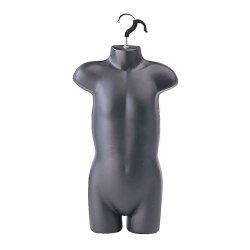 Torso - Hanging torso without back - Child - black or white