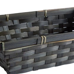 Gift basket - black - W26 x D18 x H7.5 cm