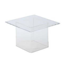 Kvadratiske piedestaler, Akryl, St med 3