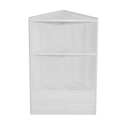 Slimline disk - Corner module, White