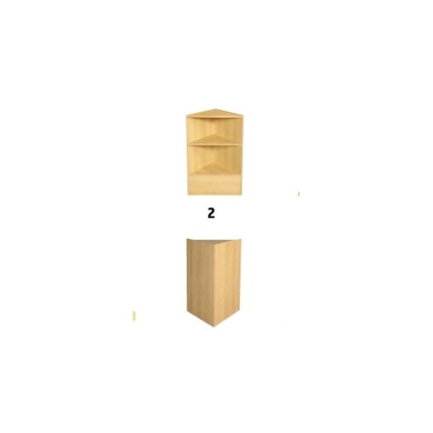 Slimline disk - Corner module, Maple