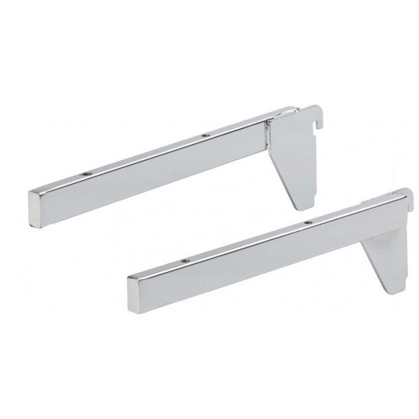 Shelf brackets for Pipe-Line and Framework wall systems