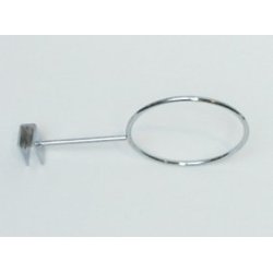 Boldring to 12 mm decorative rod, Chrome