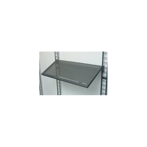 Shelving units with metal hole plate, straight and angled, - for Pipe-line and Framework