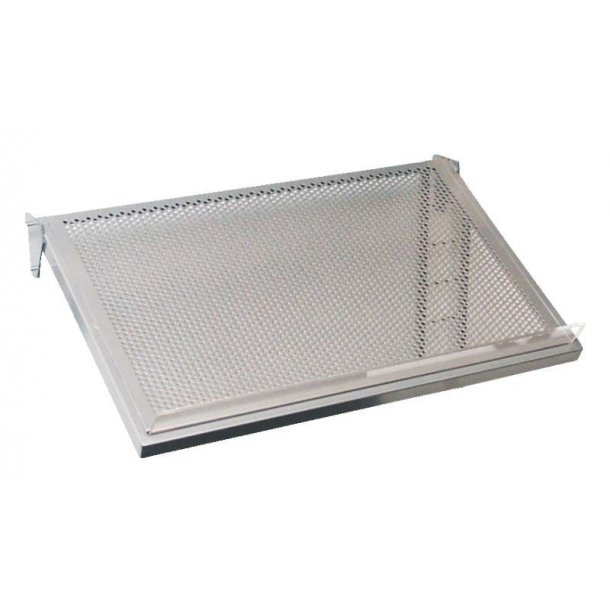 Shelving units with metal hole plate, straight and angled, - for Pipe-line and Framework