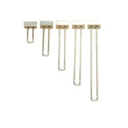 Varekrog dobbelt til 12 mm dekostang - 10 stk - Flere lngder