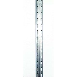 Wall rail with 2 rows of holes - The basic element in the Superskinne system