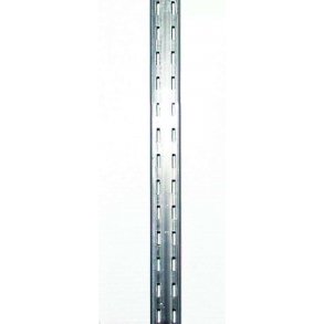 Vggskena med 2 rader hl - Det grundlggande elementet i Superskinne-systemet.