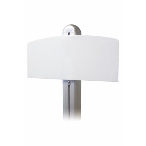 MULTISTAND Logoplade 16x35cm. till främre montage