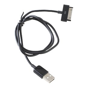 Kabel til iPad holder, 300cm, sort