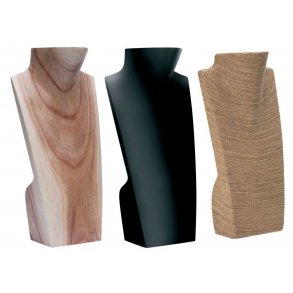 Smycken display i trä, 3 modeller