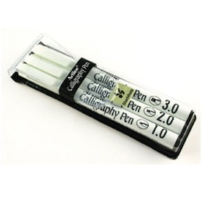 Calligraphy Pen Artline 3-st sort