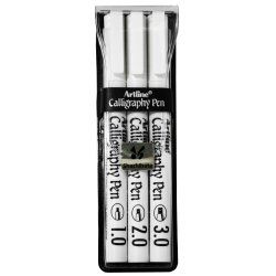 Calligraphy Pen Artline 3-st sort