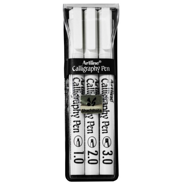 Calligraphy Pen Artline 3-st sort