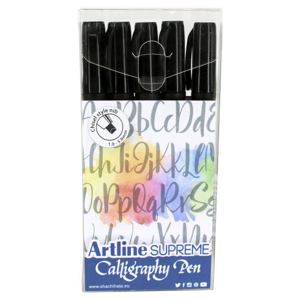 Artline Supreme Calligraphy Pen 5/set 