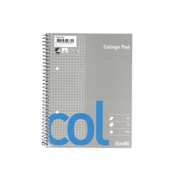 Col Kollegieblok A5 kvadreret 2H 70 ark 70g