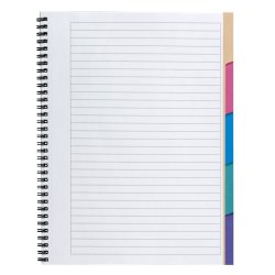 Bantex 5in1 Kollegieblok A4+ linjeret