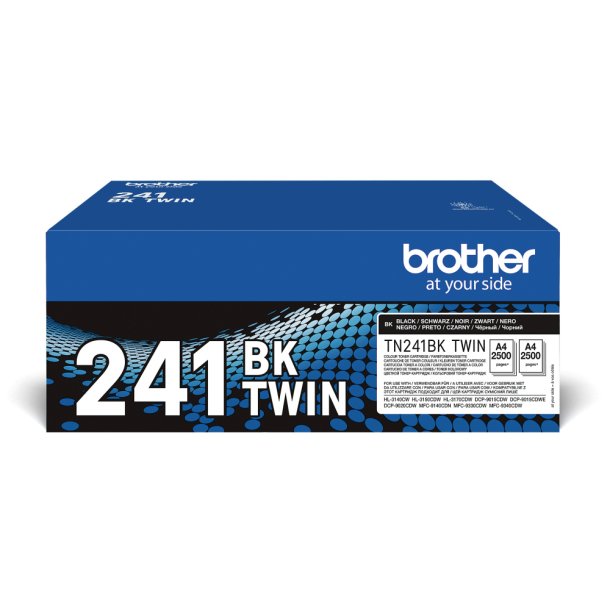 TN241BK TWIN-pack black toners (2 x 2,5K)