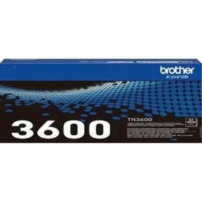 TN3600 standard yield toner cartridge, black, 3,000 pages