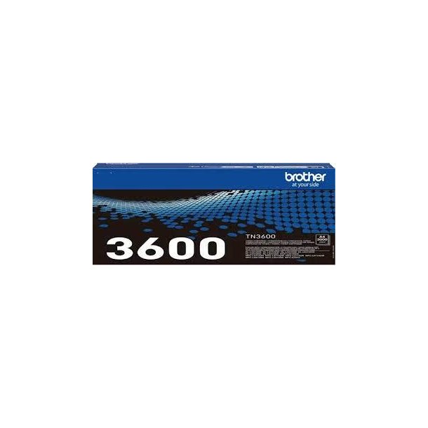 TN3600 standard yield toner cartridge, black, 3,000 pages