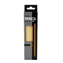 Blyant naturfarvet HB (12)