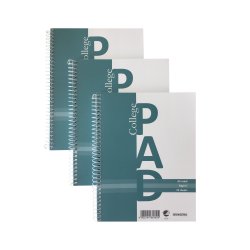 college pad A5 70g/70 sheets ruled (3)