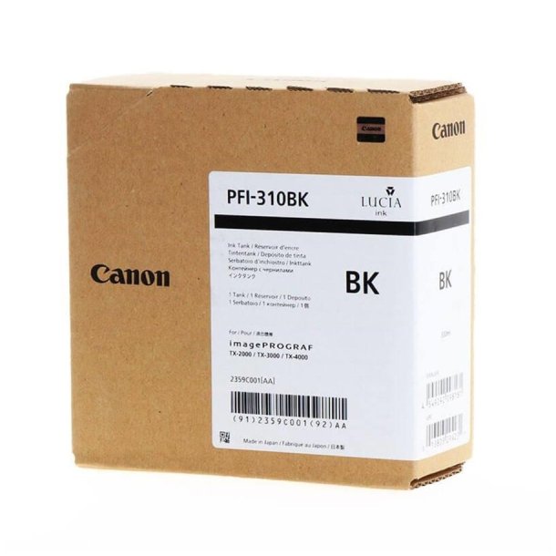 PFI-310BK black ink tank 330 ml