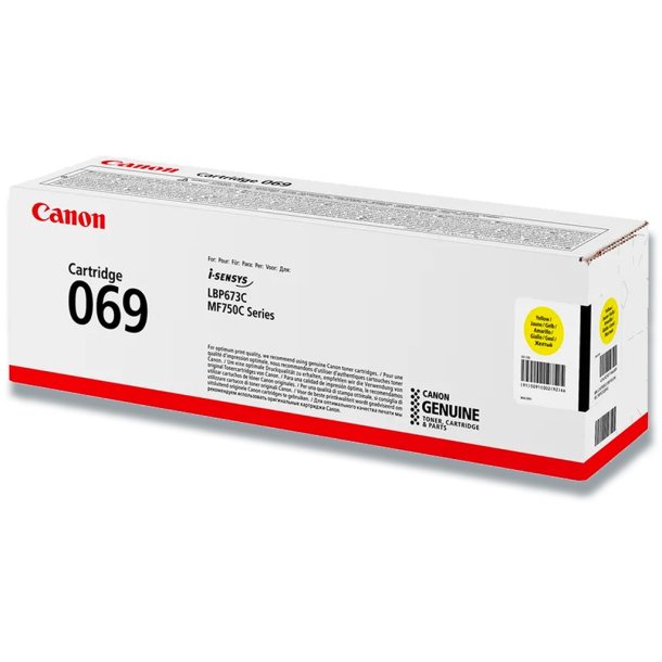 069 Y Toner Cartridge 1.9k