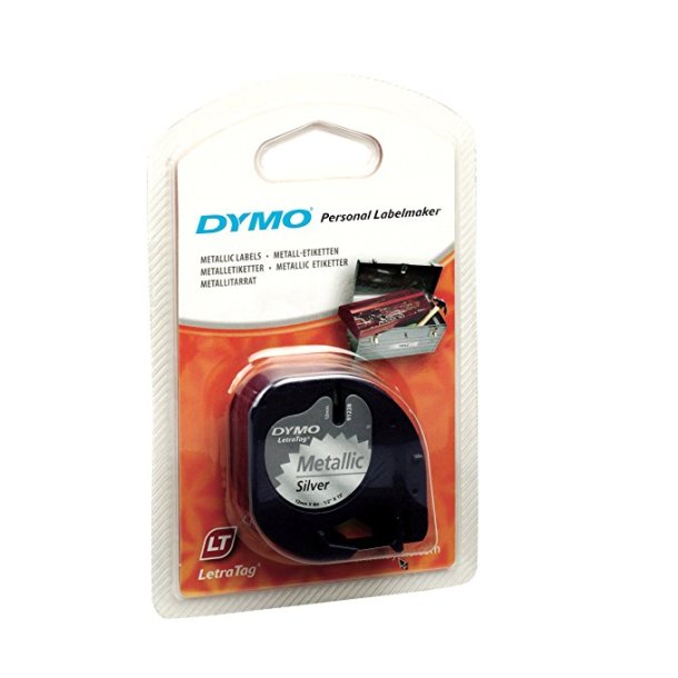 Tape DYMO LT metallic silver 