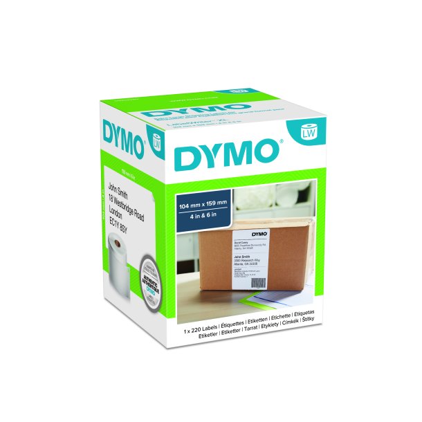 DYMO etiket 104x159mm 220/rl