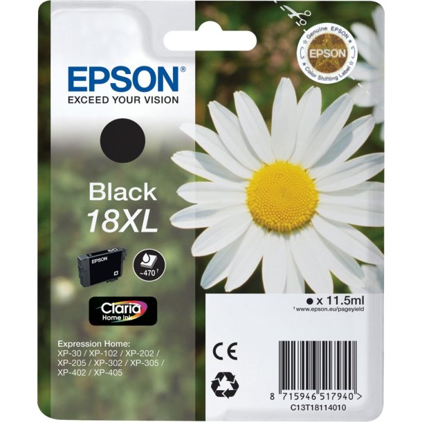 T1811 Black Ink Cartridge XL