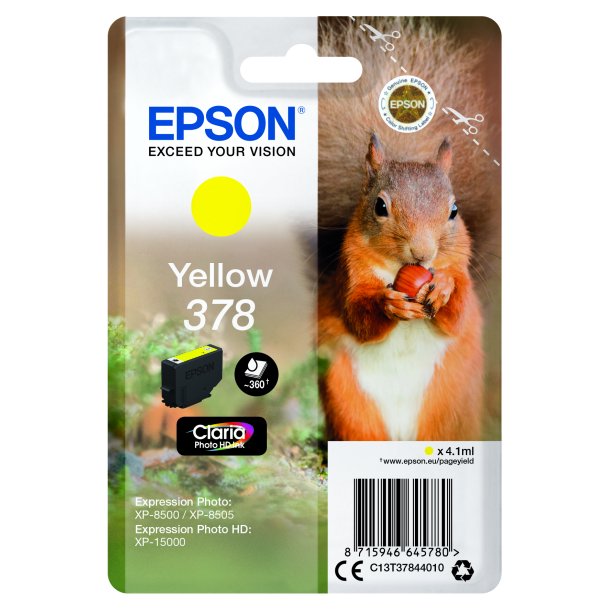 T378 Yellow Ink Cartridge