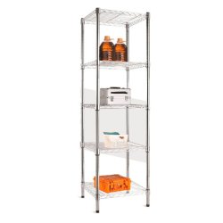 Wire shelving unit Wirefix 46x61x180 h cm