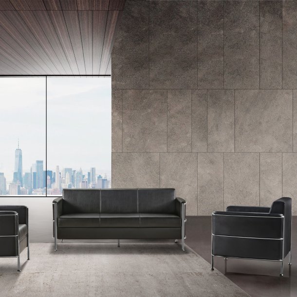 Sofa Boston 3 pers. leather