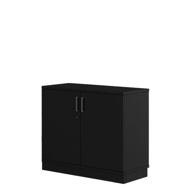 EP Xtra office cabinet 2 rooms (black)