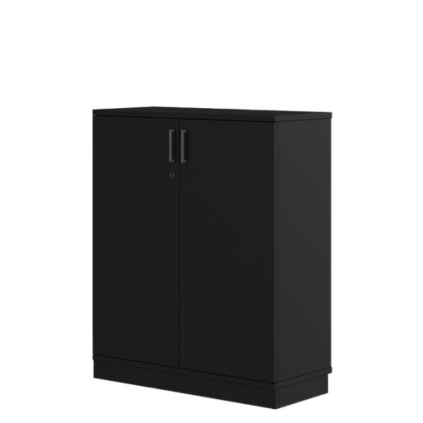 EP Xtra office cabinet 3 rooms (black)