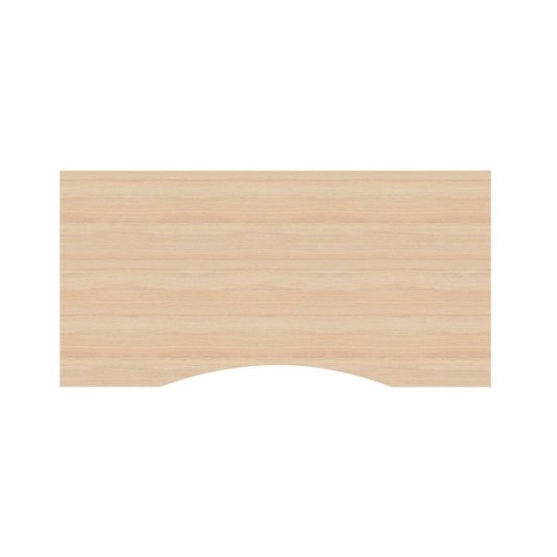 Table top with center bow - 80x160 cm (Eg)