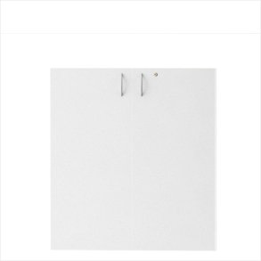 EPF ECO lock set with lock - fits EPF ECO 3, 4 and 5 compartment shelves (White)