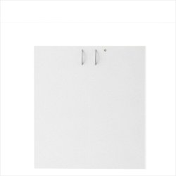 EPF ECO lock set with lock - ONLY fits EPF ECO 2 compartment shelf (White)