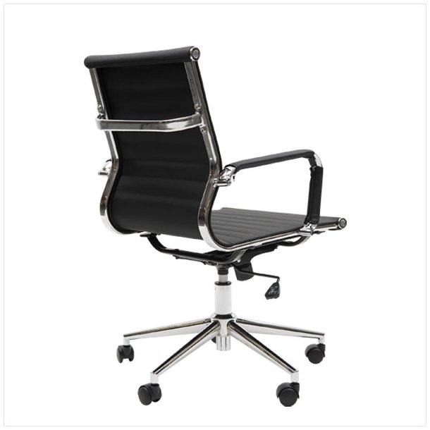 CC 10 72 A Office chair M in artificial leather and with low back