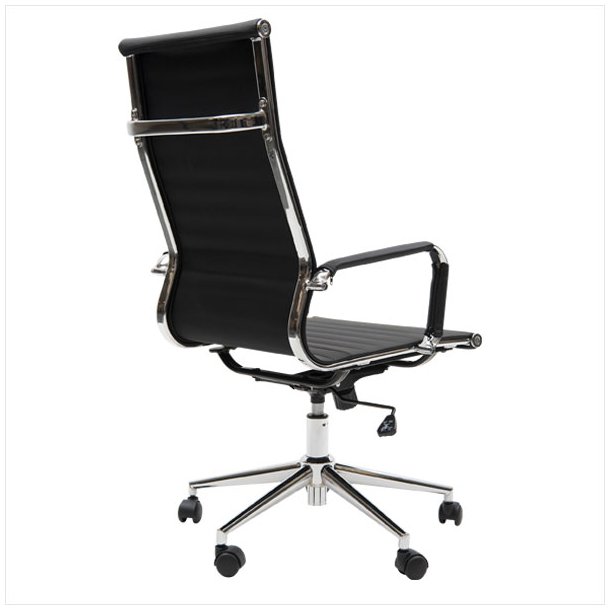 CC 10 72A Office chair H in artificial leather and with high back