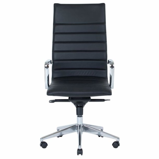 Office chair Prestige with high backrest, black