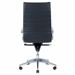 Office chair Prestige with high backrest, black