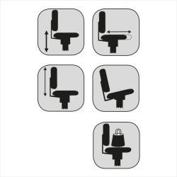 Canadian Base office chair