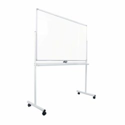 Whiteboard on wheels ECO 90&times;150 cm, white
