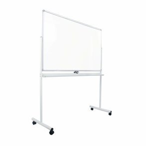 Whiteboard on wheels ECO 90×150 cm, white